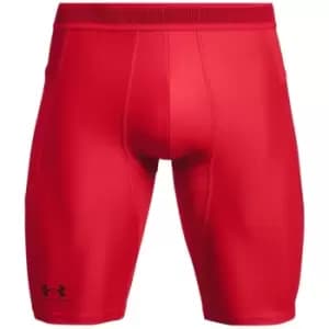 Under Armour HeatGear Iso Long Shorts Mens - Red