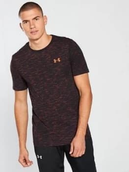 Urban Armor Gear Threadborne Seamless T Shirt AnthraciteNeon Coral Size M Men