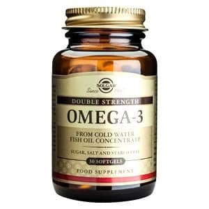 Solgar Double Strength Omega 3 Softgels 120 Softgels