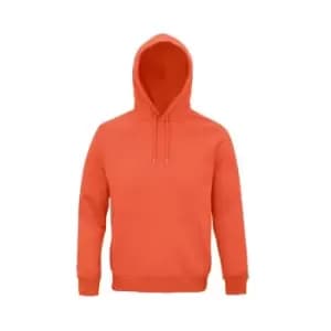 SOLS Unisex Adult Stellar Organic Hoodie (3XL) (Burnt Orange)
