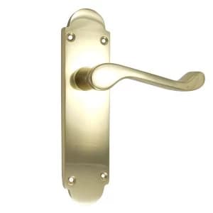 Select Hardware 150mm Richmond Latch - Polished Brass