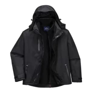 Portwest S553 Radial 3in1 Jacket Black S