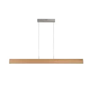 Sytze Modern Pendant Light - LED Dim. - 1x32W 3000K - Light Wood