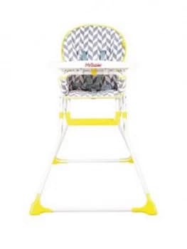 My Babiie MBHC1HB Herringbone Compact Highchair, One Colour
