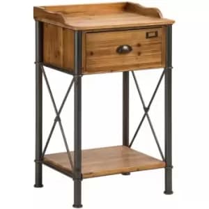 Premier Housewares Foundry 1 Drawer Table