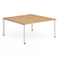 dynamic Computer Desk Evolve Plus B2P12BCHW Beech 1200 mm x 1600 mm x 730 mm