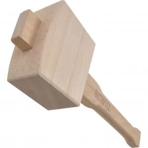 Faithfull Wooden Carpenters Mallet 100mm