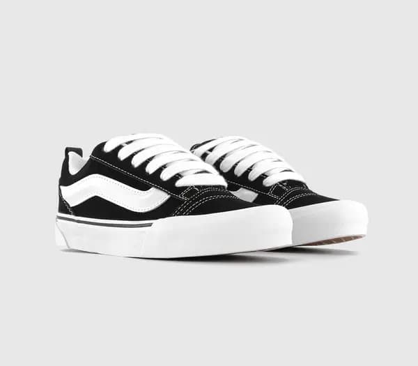Vans Black Knu Skool Shoes Black Male 10 199335UK