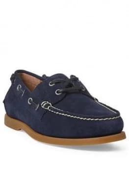 Polo Ralph Lauren Merton Suede Boat Shoes - Newport Navy