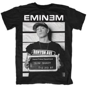 Eminem - Arrest Mens X-Large T-Shirt - Black