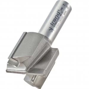 Trend Professional Two Flute Straight Router Cutter 31.7mm 25mm 1/2"