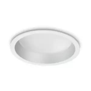 Ideal Lux DEEP - Integrated LED Indoor 20W Recessed Downlight Lamp White 3000K
