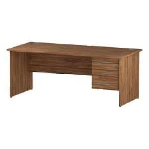 Trexus Rectangular Desk Panel End Leg 1800x800mm Fixed Pedestal 3