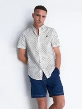 Lyle & Scott Lyle & Scott Short Sleeve Flag Print Shirt