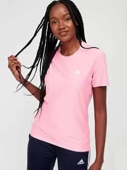 adidas Adi Runner T-Shirt - Pink Size XL Women