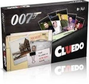 James Bond Cluedo Board Game