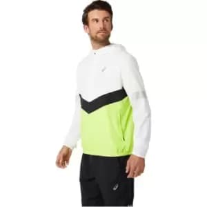 Asics Mens Summer Lite-Show Running Jacket - White
