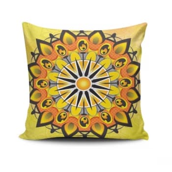 MANDALA-21 - No Filling Multicolor Cushion Cover