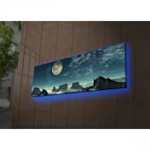 3090NASA-007 Multicolor Decorative LED Lighted Canvas Painting