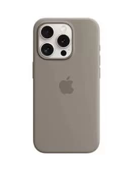 Apple iPhone 15 Pro Clay Silicone Case With Magsafe