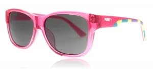 Puma PU0004S Sunglasses Fuschia Smoke 001 49mm