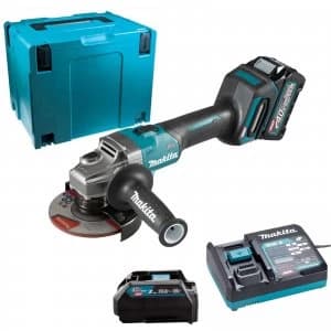 Makita GA005 40V Max XGT Cordless Angle Grinder 125mm 1 x 2.5ah Li-ion Charger Case