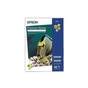 Original Epson A4 Premium Glossy Photo Paper 50 Sheets 255gsm