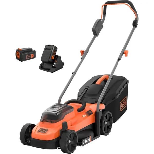 Black & Decker BCMW3336 36V 2 x 2Ah Li-ion Cordless Rotary Lawnmower