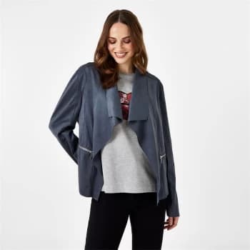 Biba BIBA Waterfall Zip Jacket - Grey