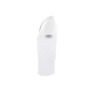 SOLS Womens/Ladies Perfect Pique Short Sleeve Polo Shirt (M) (Denim)