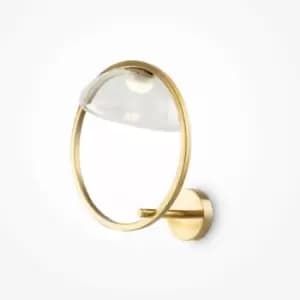 Maytoni Maytoni Lunare I Modern Integrated LED Wall Lamp Brass 3000K