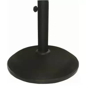 Sturdi Concrete 20kg Parasol Base - Black