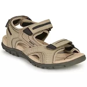 Geox S.STRADA D mens Sandals in Beige,9,10,11