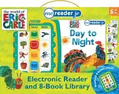 world of eric carle me reader jr 8 book library and electronic reader sound