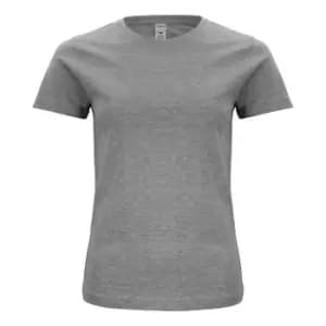 Clique Womens/Ladies Organic Cotton T-Shirt (M) (Grey Melange)