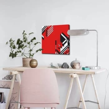 4545ABSC - 027 Multicolor Decorative Canvas Painting