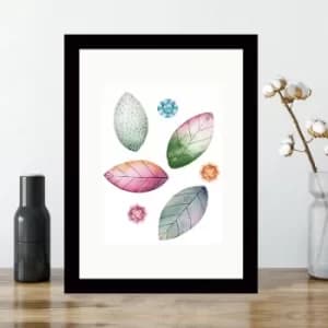 SC5467455856 Multicolor Decorative Framed MDF Painting