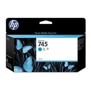 HP 745 Cyan Ink Cartridge 130ml