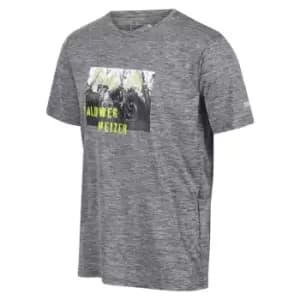 Regatta Fingal Slogan T-Shirt - Black