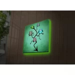 2828DACT-43 Multicolor Decorative LED Lighted Canvas Painting