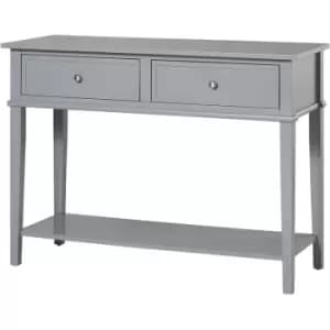Franklin Grey Console Sofa Hallway Side Table