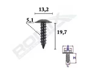 ROMIX Screw VW,AUDI,SKODA C70593