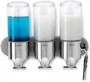 simplehuman Wall Mount Pump Triple