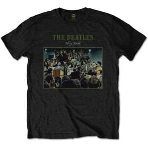 The Beatles - Hey Jude Live Mens Large T-Shirt - Black