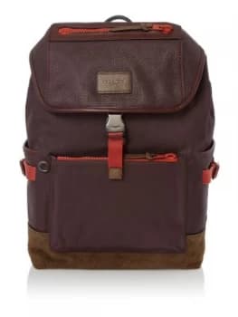 Coach Manhattan Backpack Dark Red