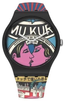 Swatch MoMA THE CITY AND DESIGN, THE WONDERS OF LIFE Watch