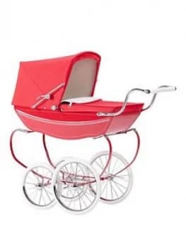 Silver Cross Oberon Poppy Red Dolls Pram, One Colour
