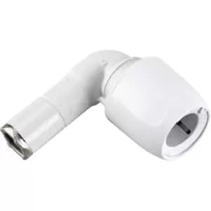 Hep2O 90º Spigot Elbow 15mm in White Plastic