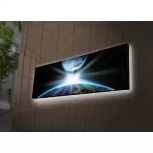 3090NASA-019 Multicolor Decorative LED Lighted Canvas Painting