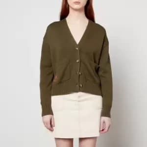 Polo Ralph Lauren Womens V-Neck Cardigan - Defender Green - M